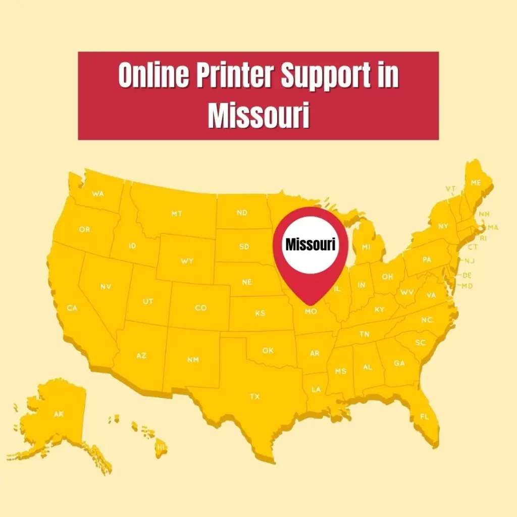 Online Printer Support Service in Missouri