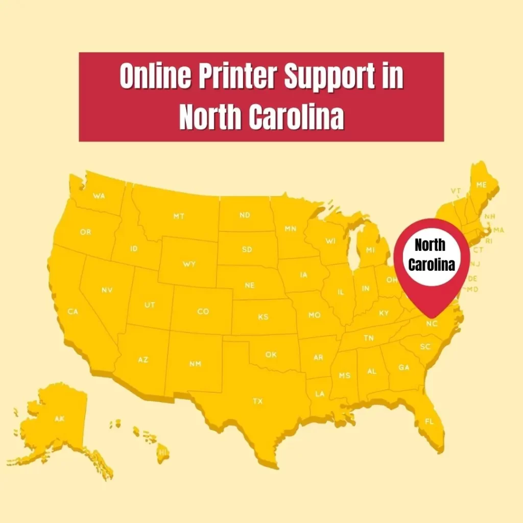 Online Printer Support Service in North Carolina