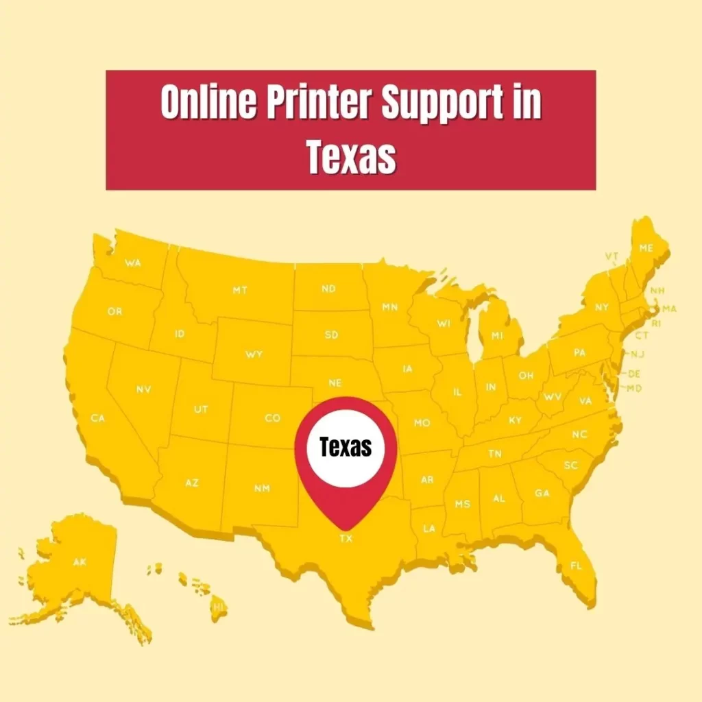 Online Printer Support Service in Texas