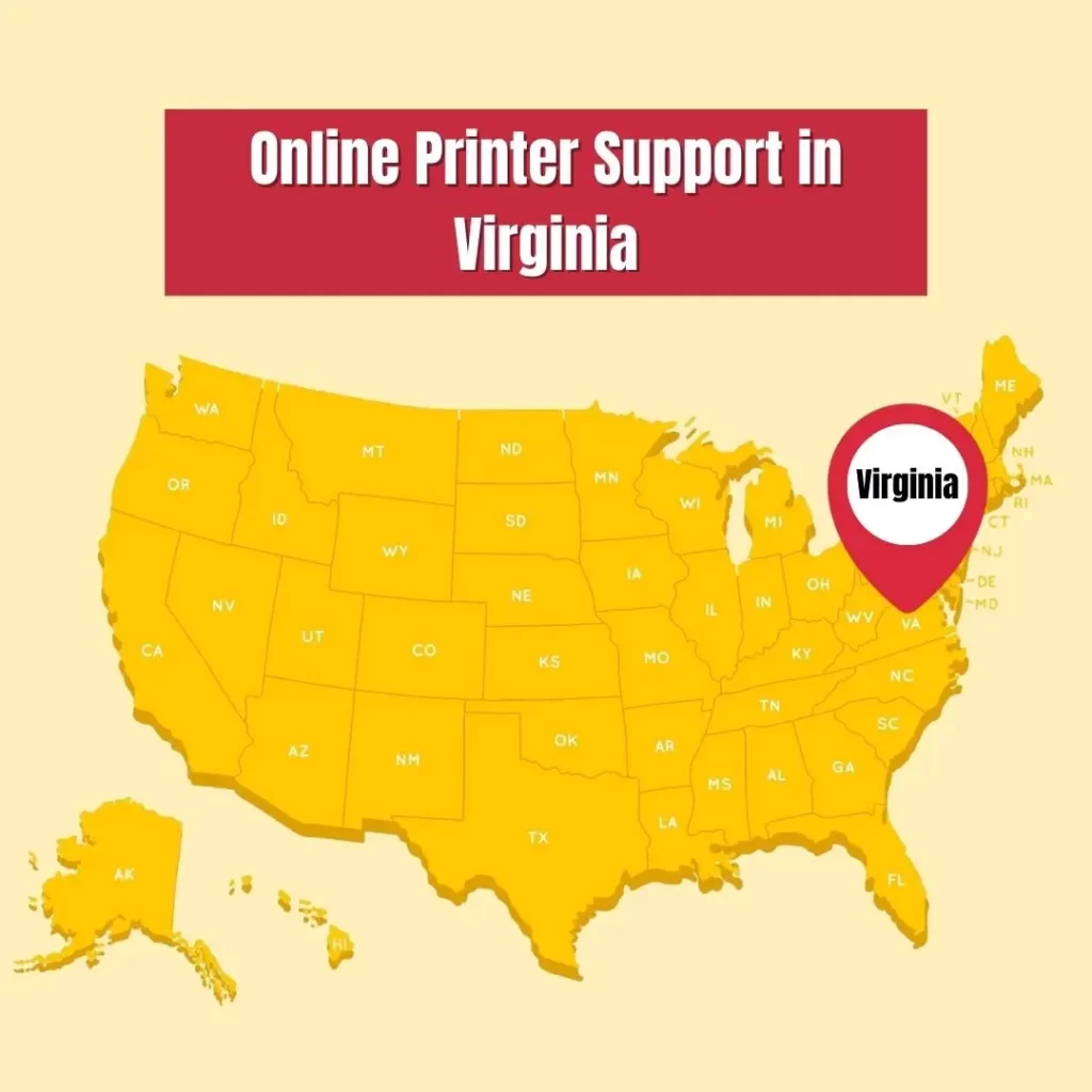 Online Printer Support Service in Virginia